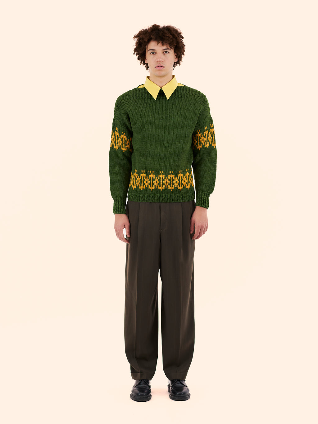 1960'S WOOL FISHERMAN JUMPER