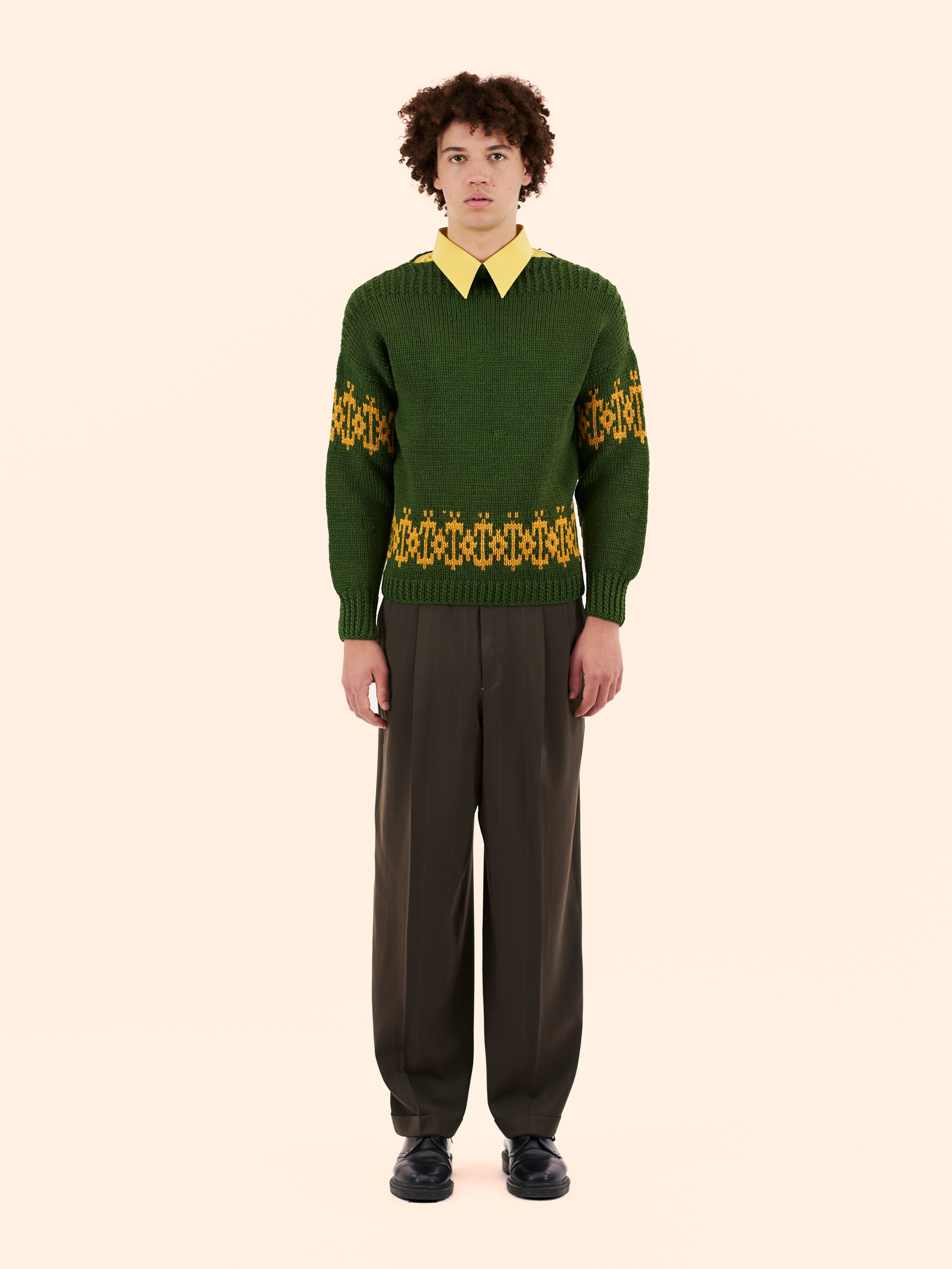 1960'S WOOL FISHERMAN JUMPER