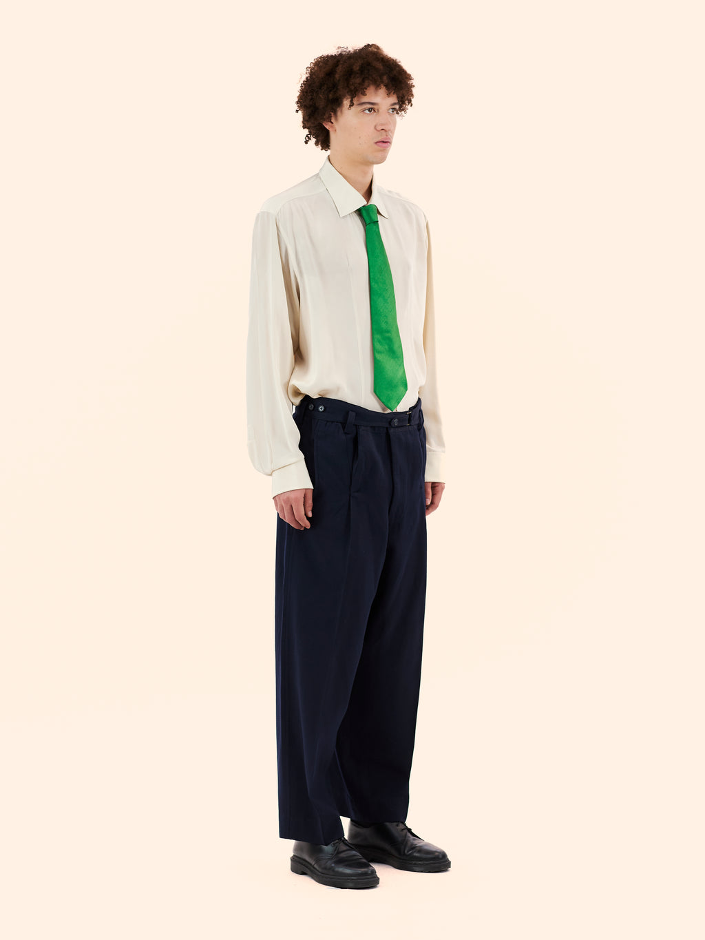 EARLY 1980'S YOHJI YAMAMOTO NAVY TROUSERS