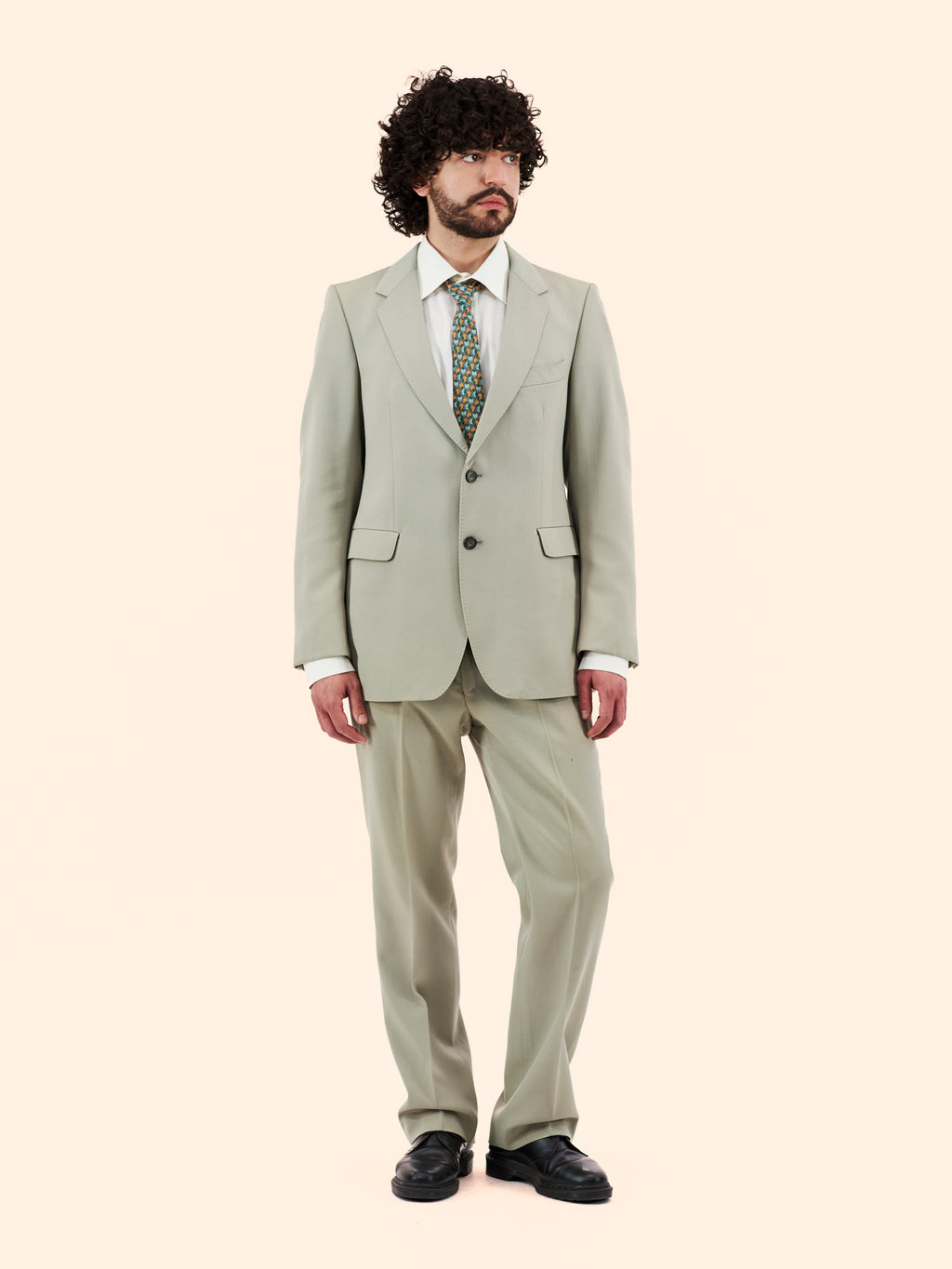 1970'S CUSTOM GREEN SUIT