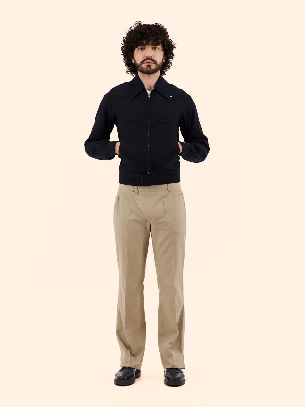 PIERRE CARDIN ASYMMETRIC TROUSER