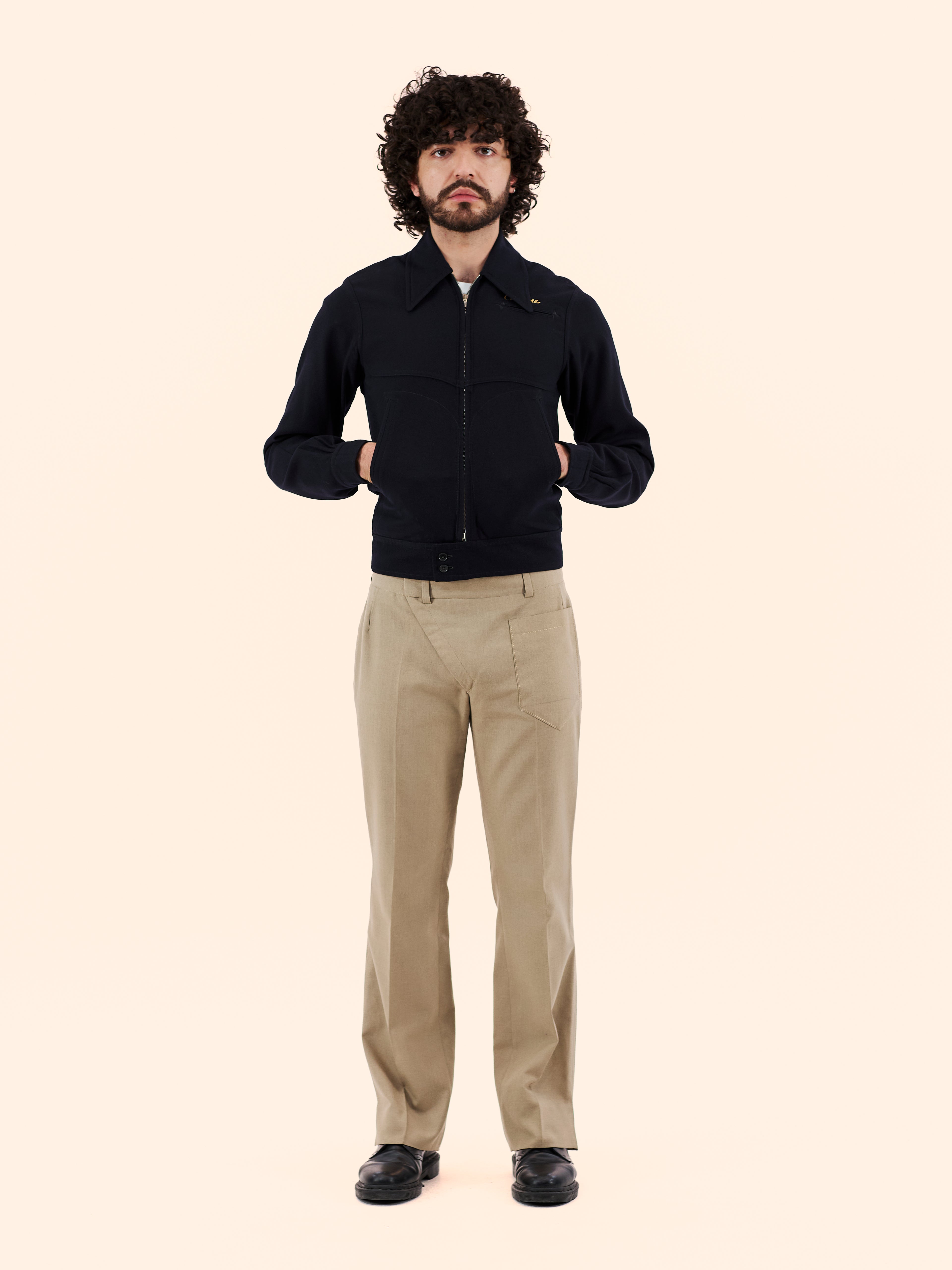 PIERRE CARDIN ASYMMETRIC TROUSER