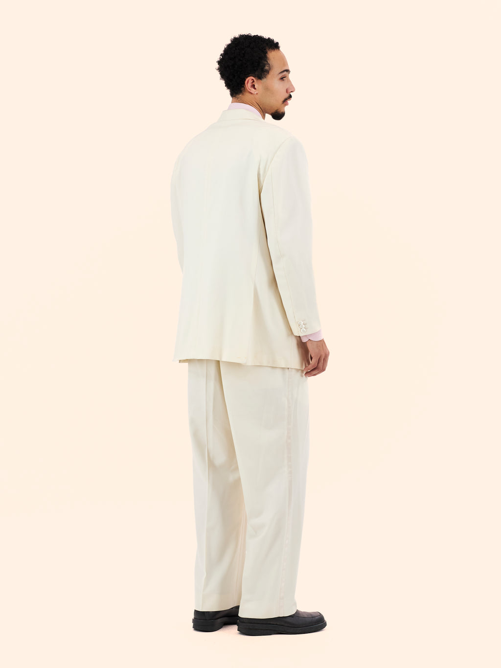 1970'S BELVEST FOR RICHARD GELDING WHITE DINNER TUXEDO