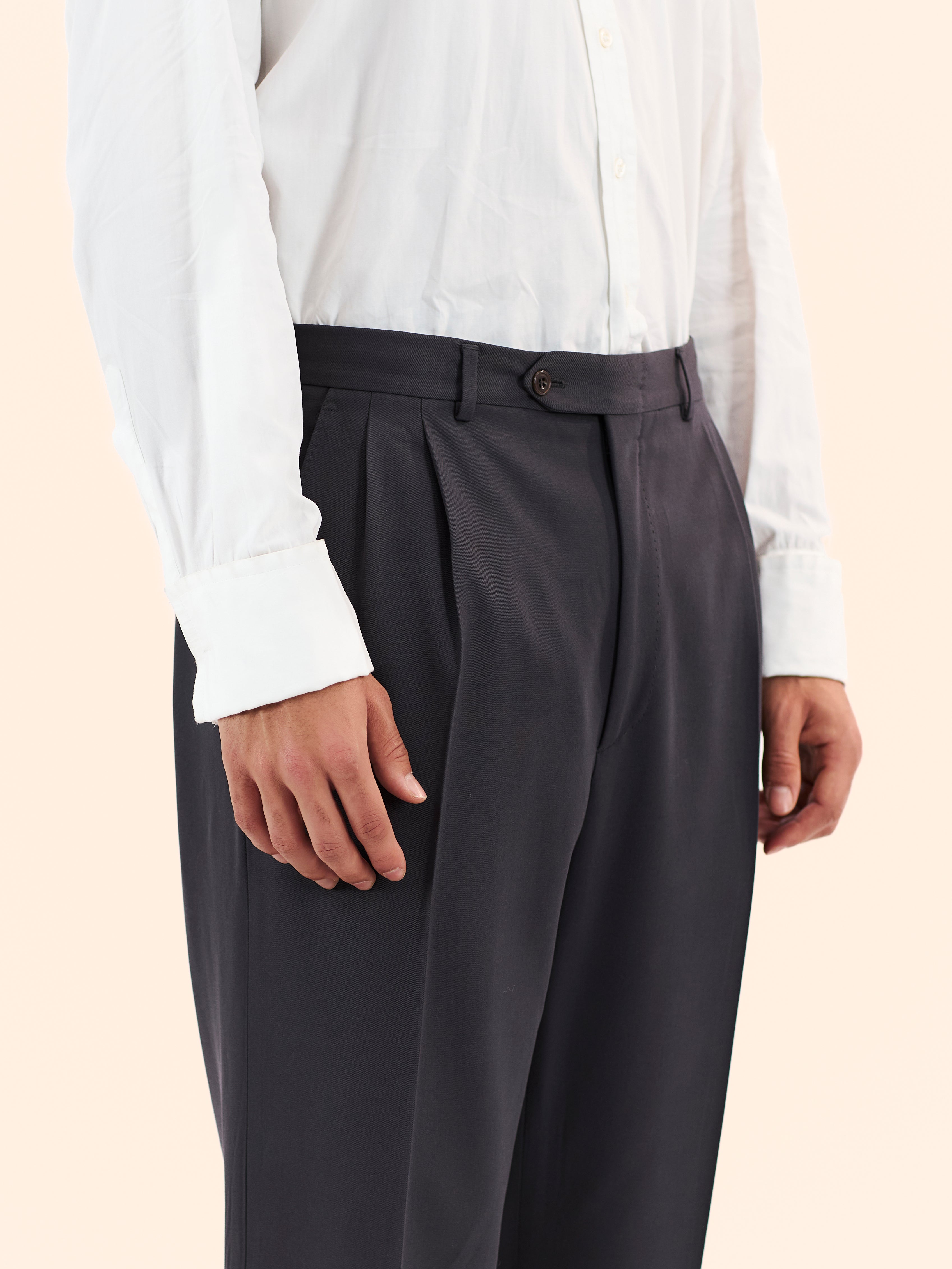 1970'S FRANCESCO SMALTO LONG JACKET 3 PIECE SUIT