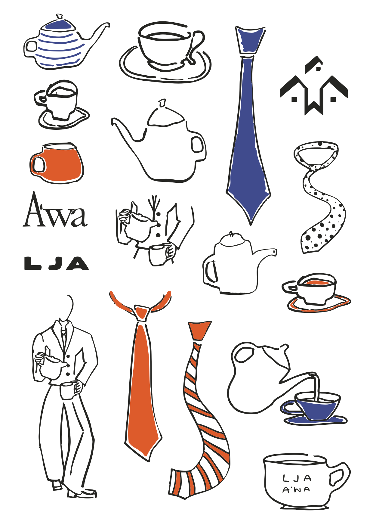 LJA X A'WA DONG DING OOLONG TEA 100G