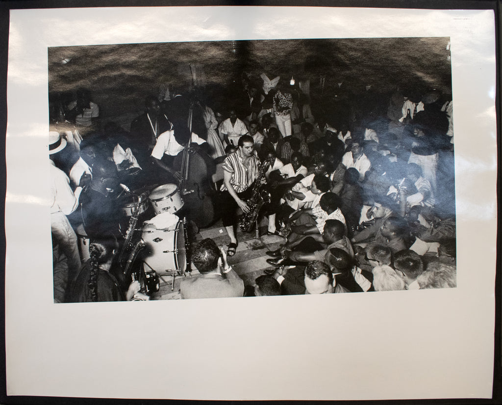 TONY SCOTT DURING AN AFTER HOURS JAM SESSION BY TED WILLIAMS