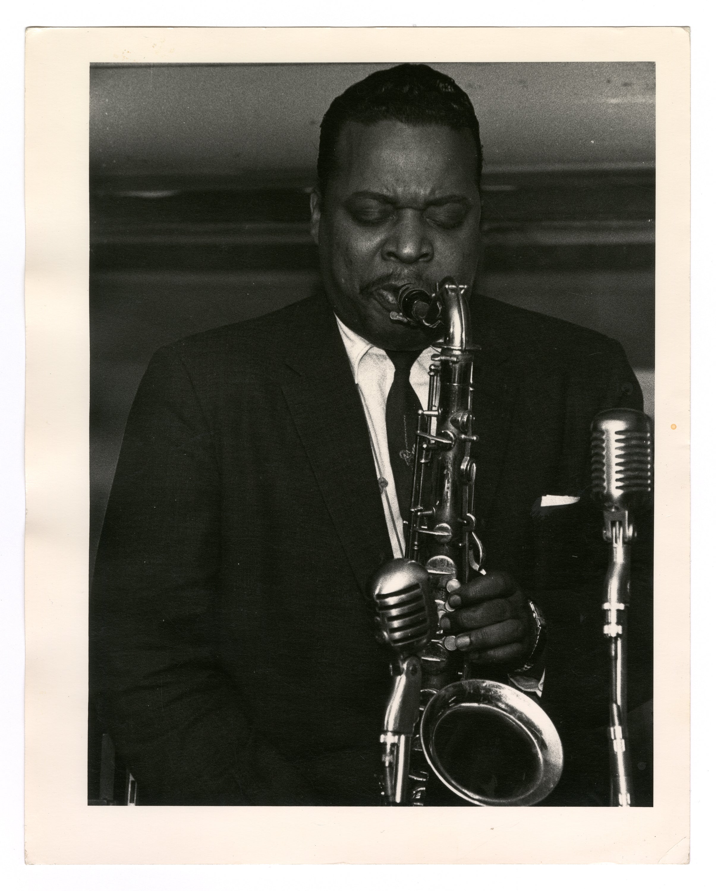 UNKNOWN SAX PLAYER BY TED WILLIAMS