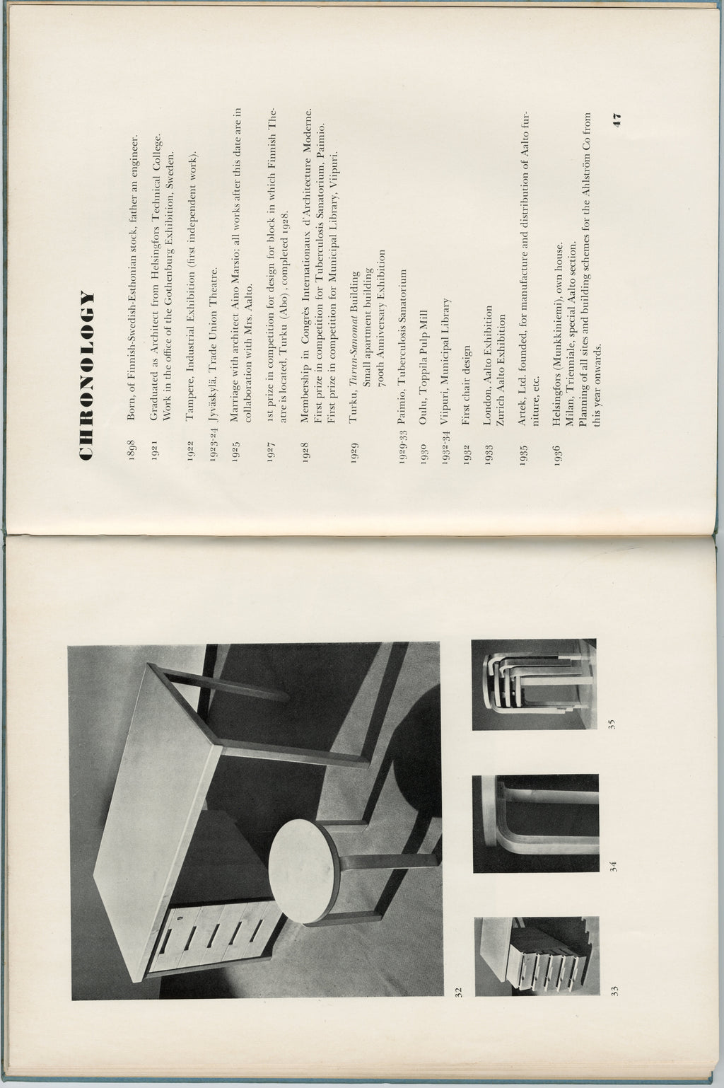 AALTO BY ALVAR AALTO ARCHITECTURE AND FURNITURE