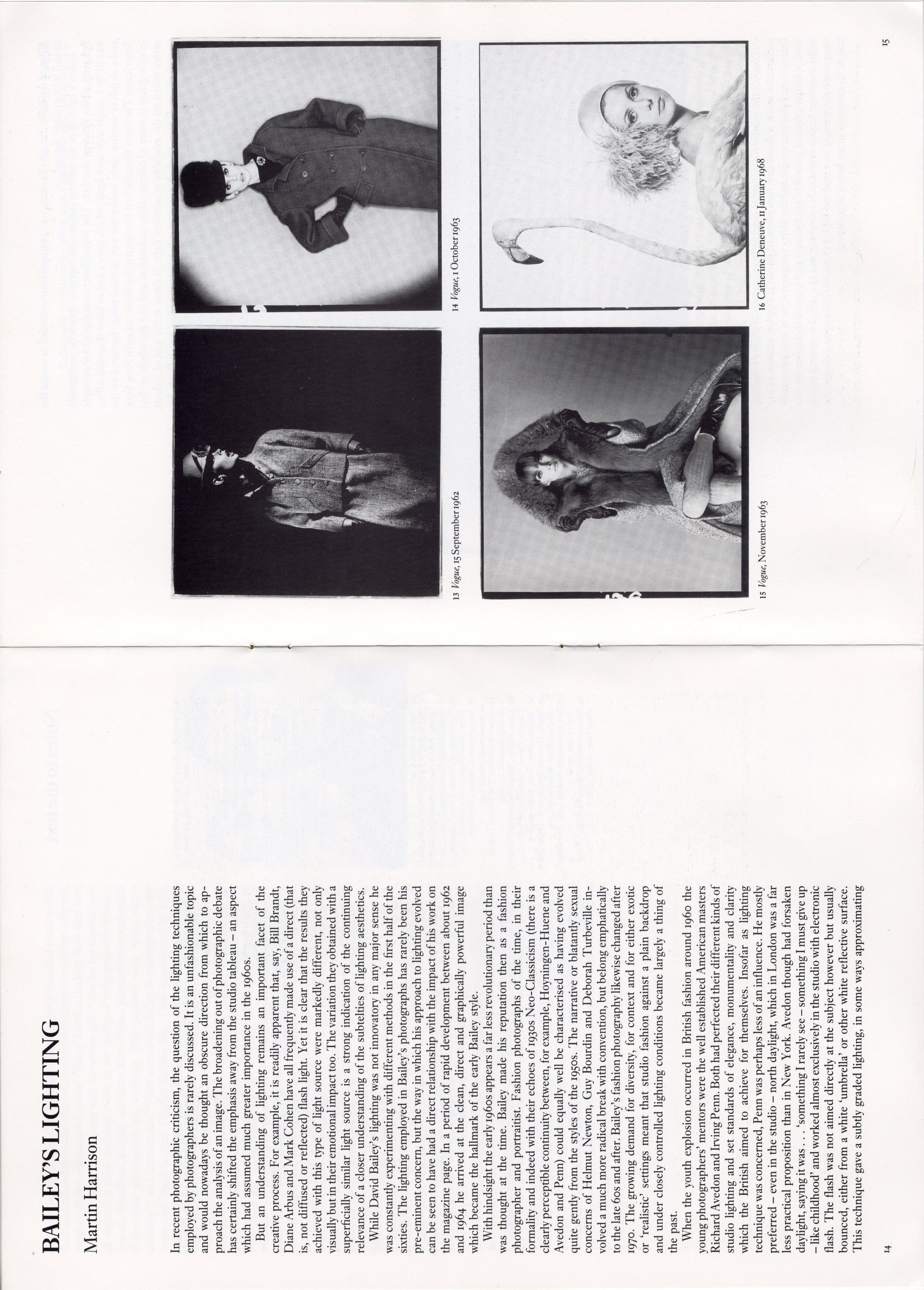 BLACK AND WHITE MEMORIES BY DAVID BAILEY