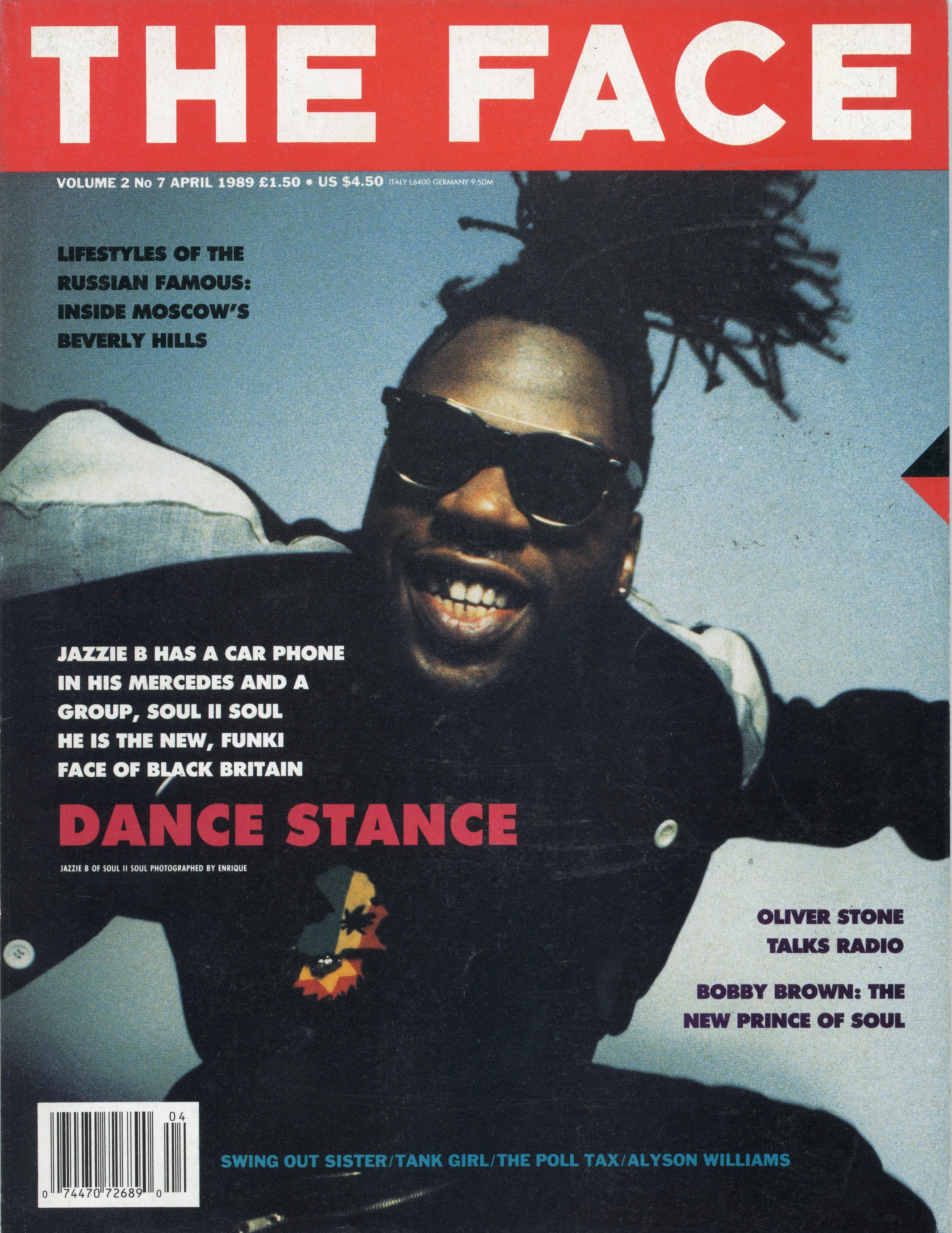 THE FACE MAGAZINE VOL 2, 7 APRIL 1989