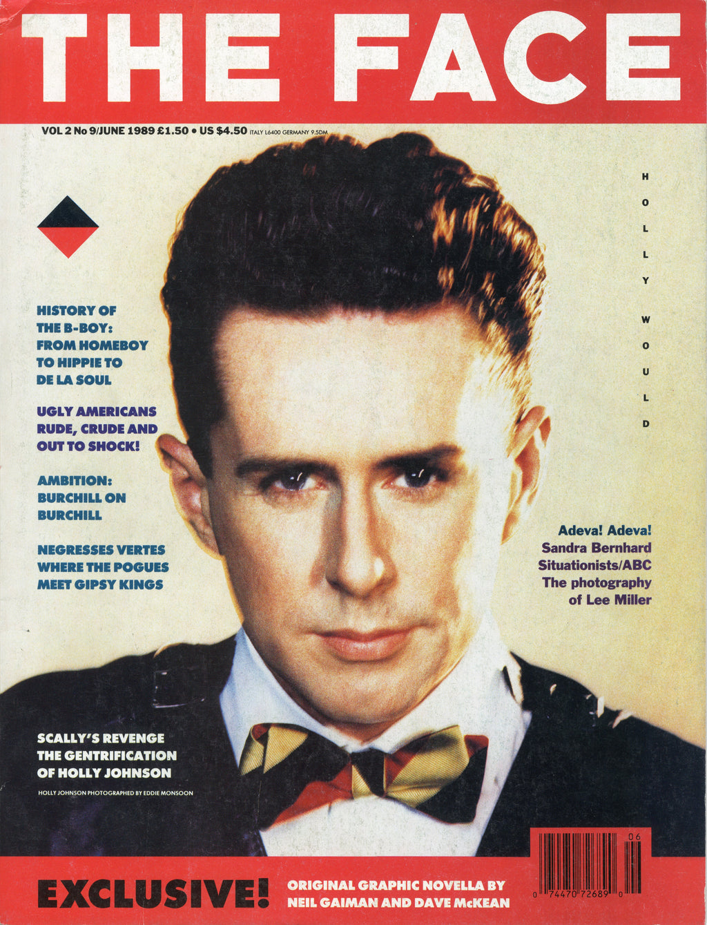 THE FACE MAGAZINE VOL 2, NO 9, JUNE 1989
