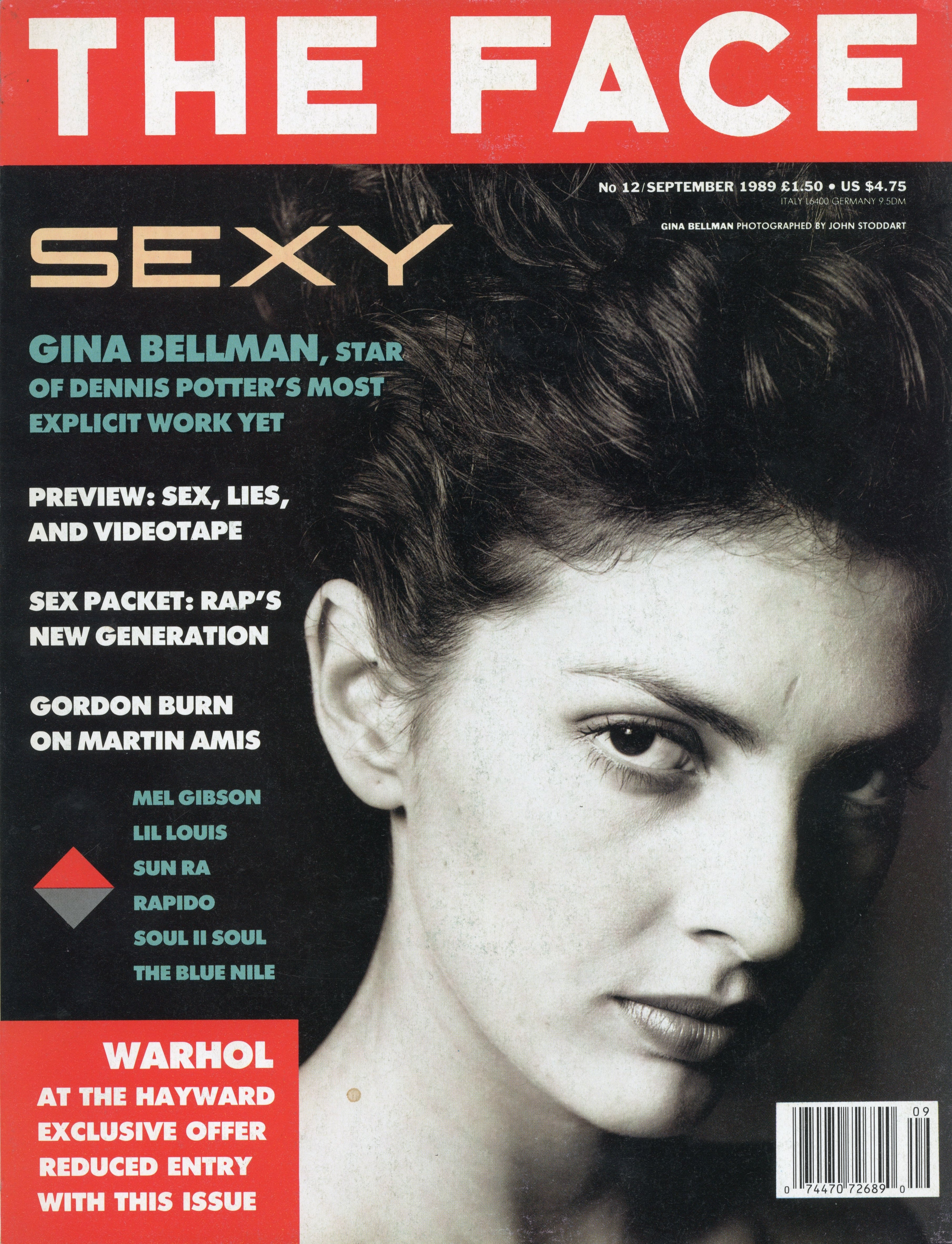 THE FACE MAGAZINE VOL 12, SEPTEMBER 1989