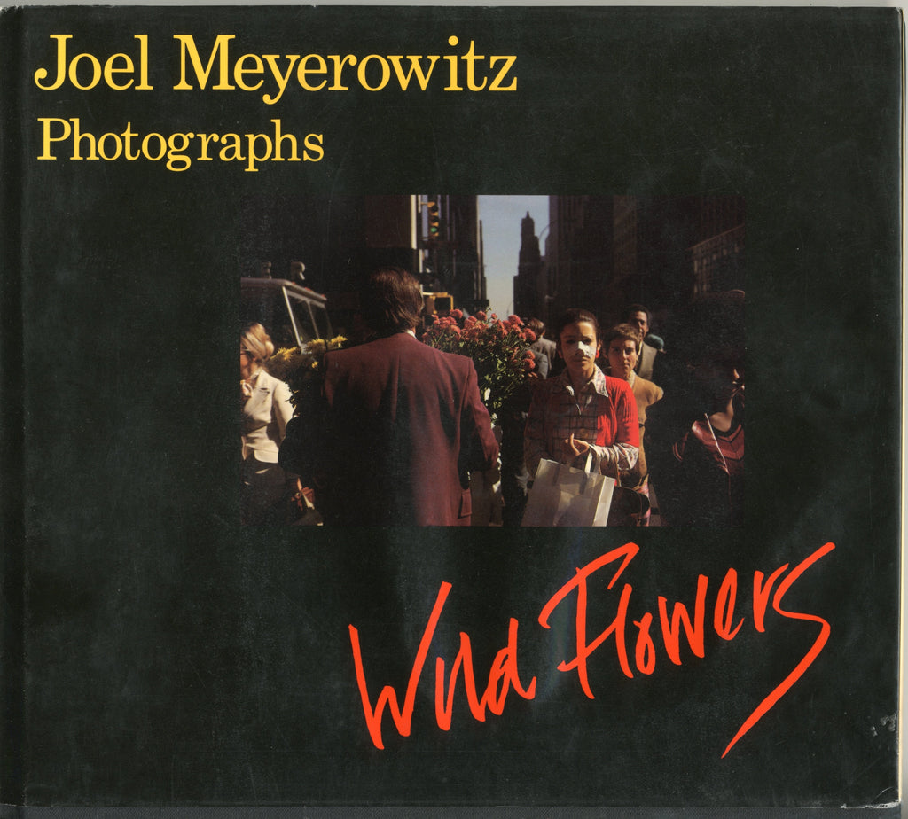 JOEL MEYEROWITZ FLOWERS PHOTOGRAPHY BOOK (SIGNED)
