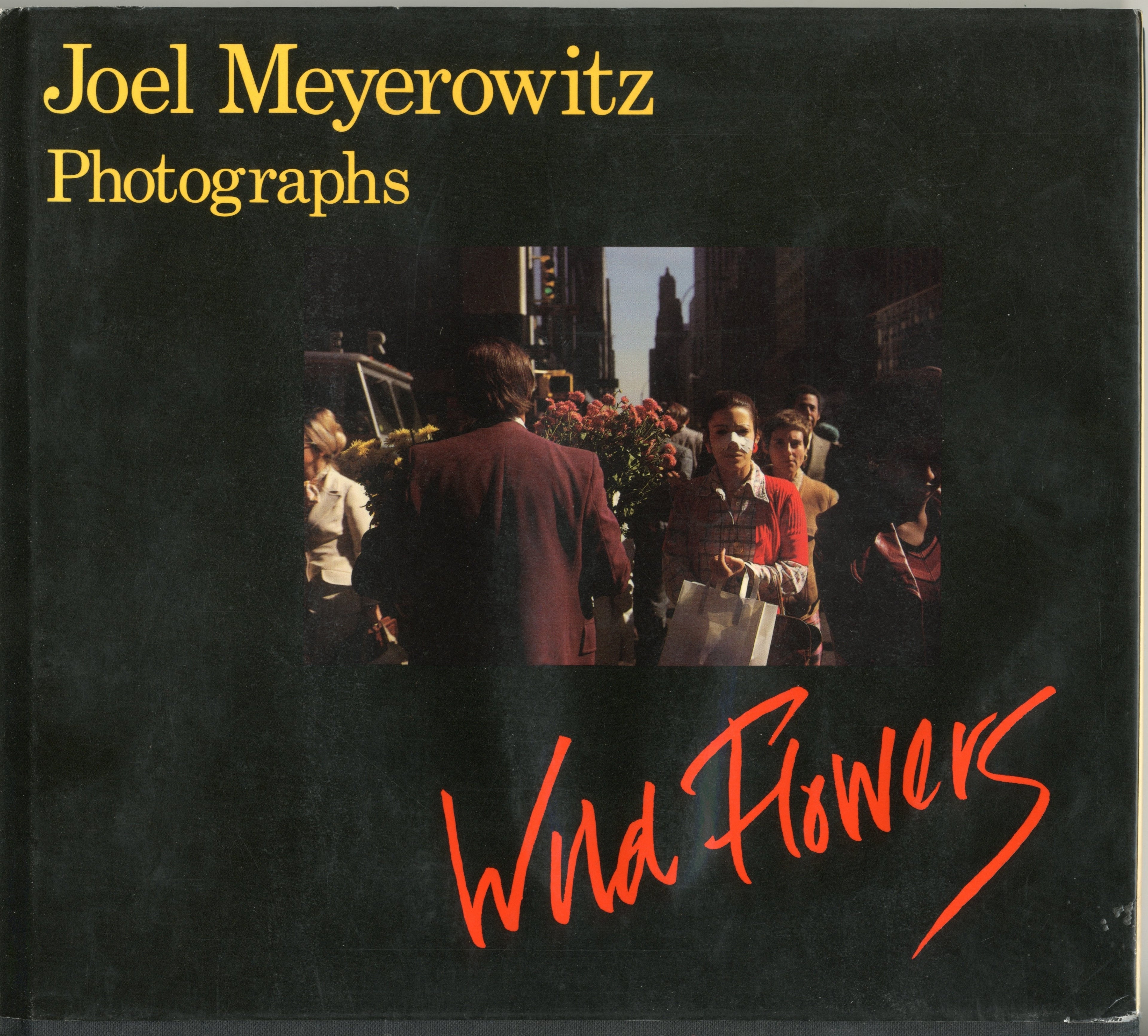 JOEL MEYEROWITZ FLOWERS PHOTOGRAPHY BOOK (SIGNED)