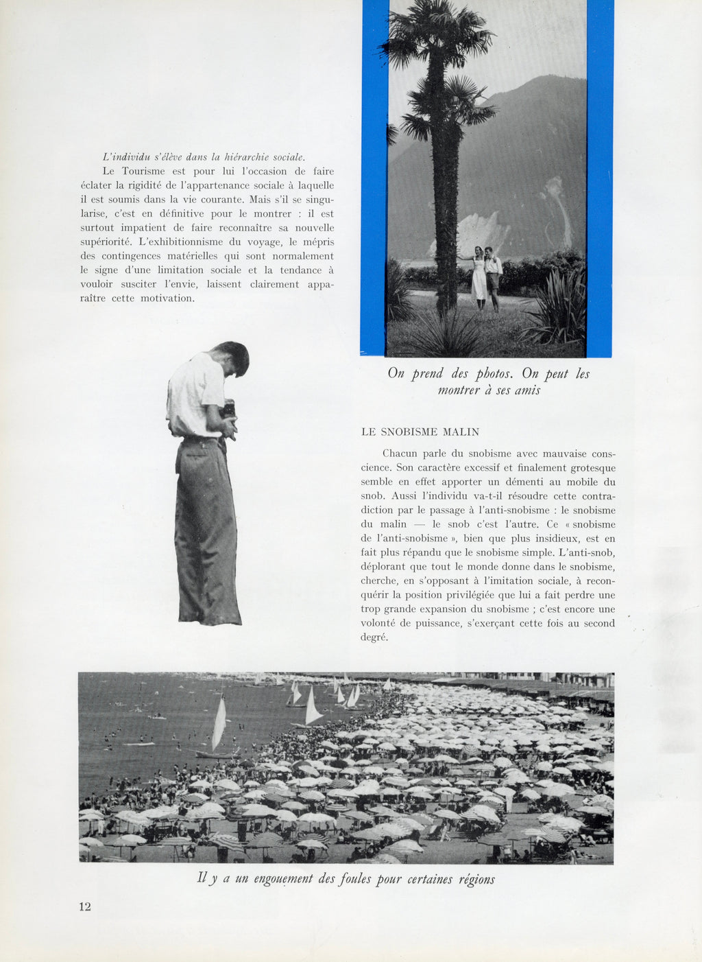 LE NOUVEAU TOURISTE 1962 BOOK